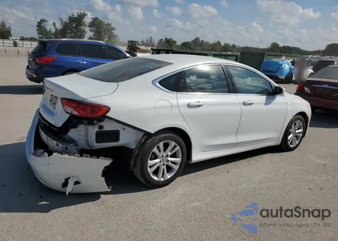 2015 Chrysler 200 Limited from USA, damaged, VIN 1C3CCCAB2FN715951